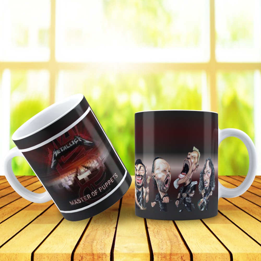 Caneca Personalizada Rock Metallica Master Of Puppets