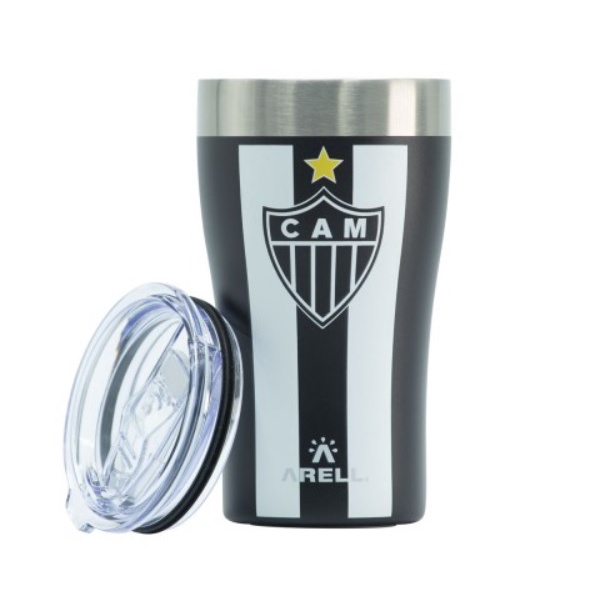 Copo Térmico Arell Atlético Mineiro Galo Tampa 500ml Shopee Brasil