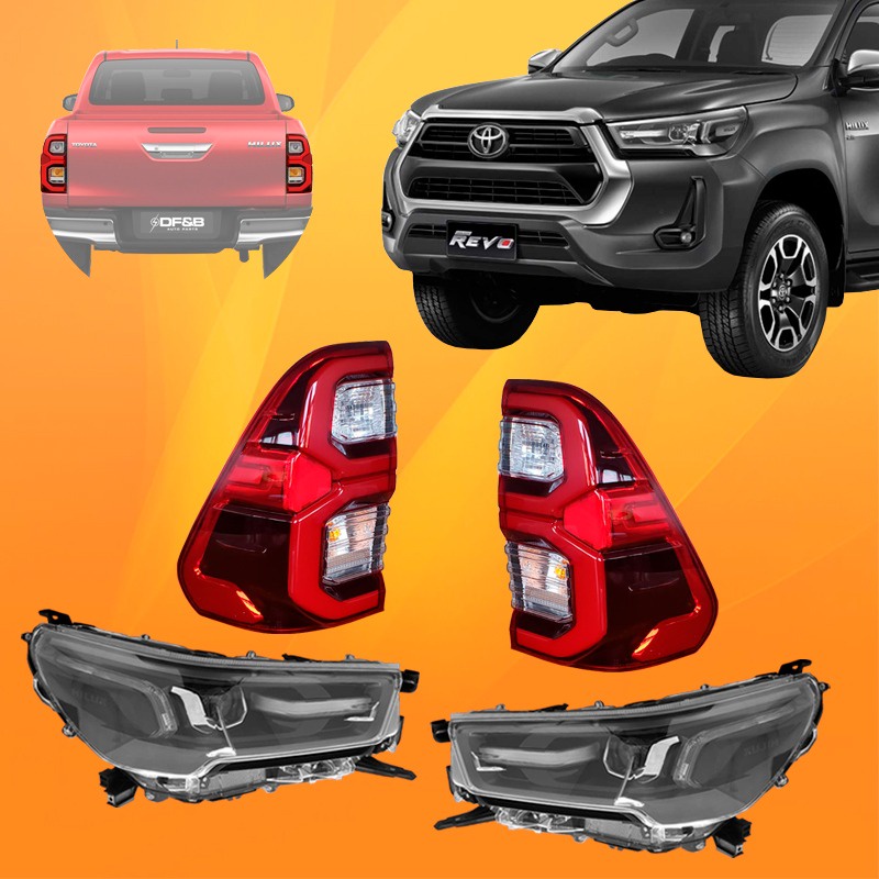 Par Kit Ilumina O Hilux Srx Full Led Farol Lanterna Shopee Brasil