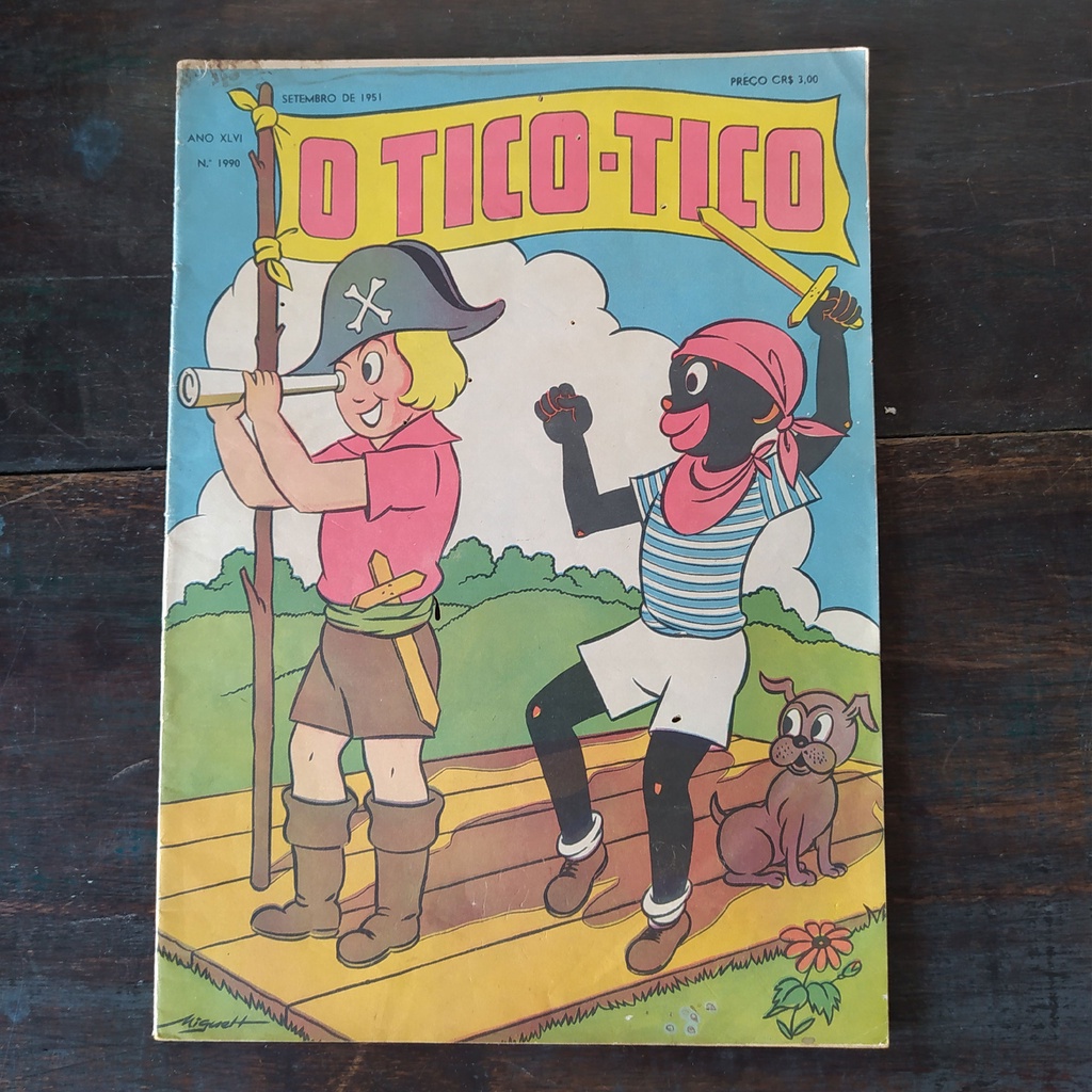 Revista O Tico Tico Datada De Setembro De 1951 Shopee Brasil