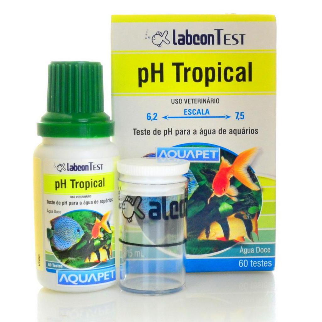 Alcon Labcon Teste Ph Tropical Para Aqu Rios Ml Testes Shopee Brasil