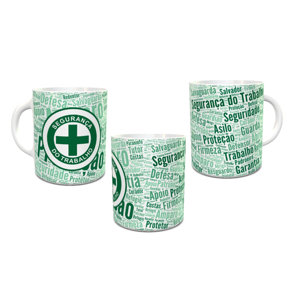 Caneca Personalizada Segurança Do Trabalho Profissões Shopee Brasil