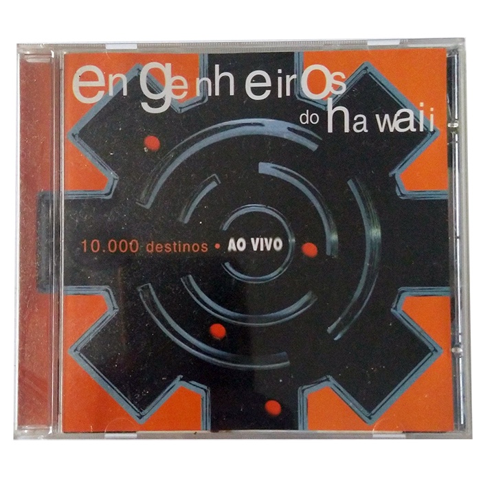 Cd Engenheiros Do Hawaii Destinos Ao Vivo Shopee Brasil