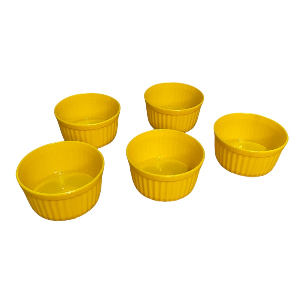 Ramequim Ramekin Plastico Porta Molho Forminhas Ml Cores Variadas