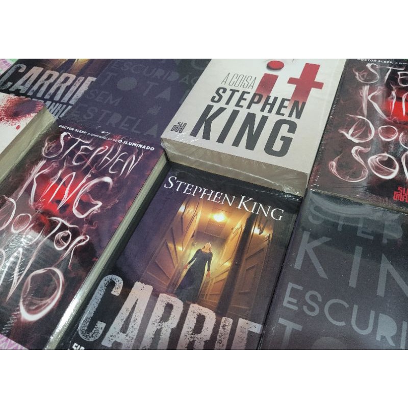 Livros Stephen King It Carrie A Estranha Doutor Sono E Escurid O Total