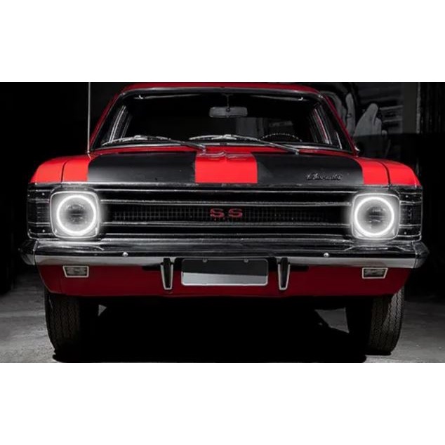 Angel Eyes Led Drl P Opala Caravan Shopee Brasil