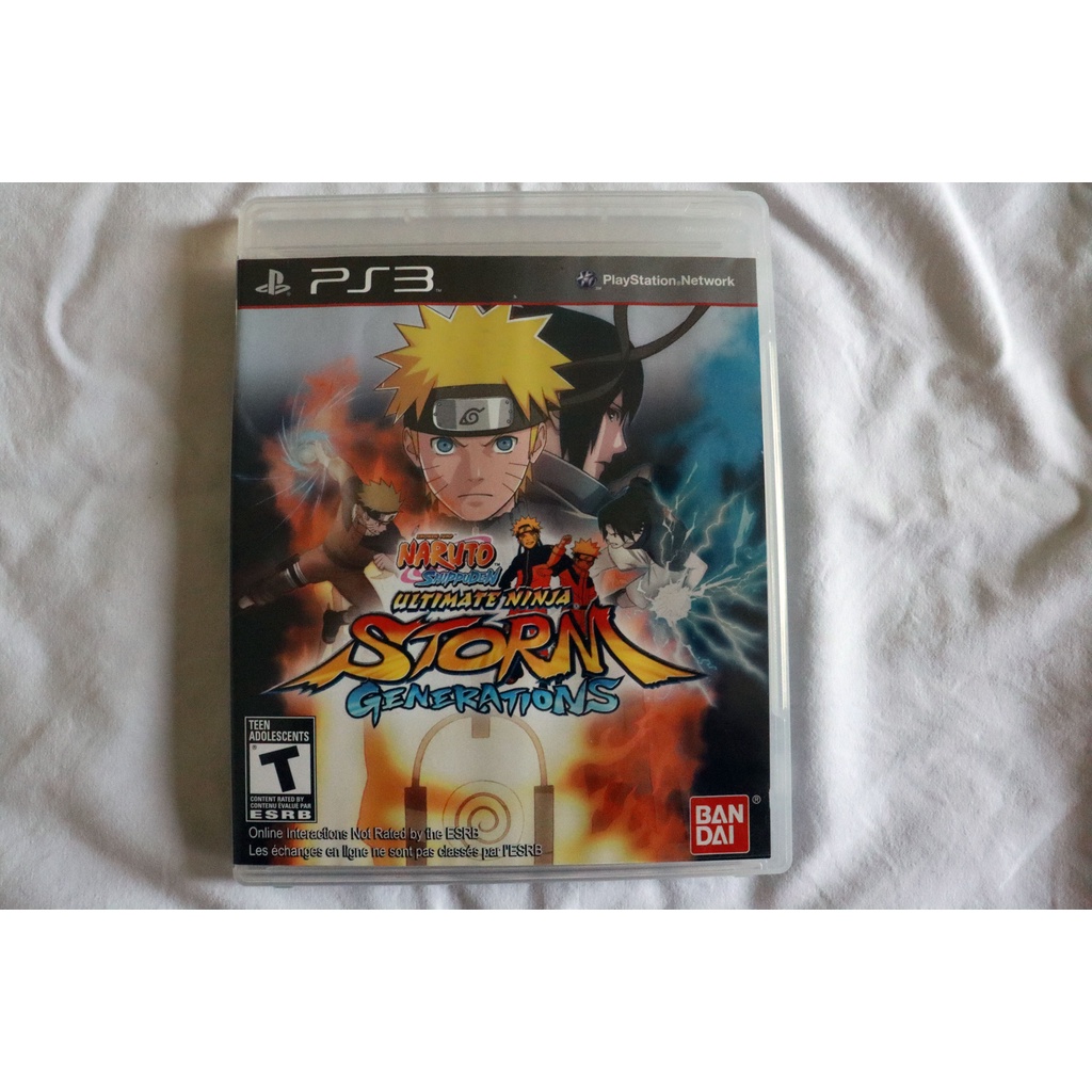 Jogo Naruto Shippuden Ultimate Ninja Storm Generations Ps Shopee