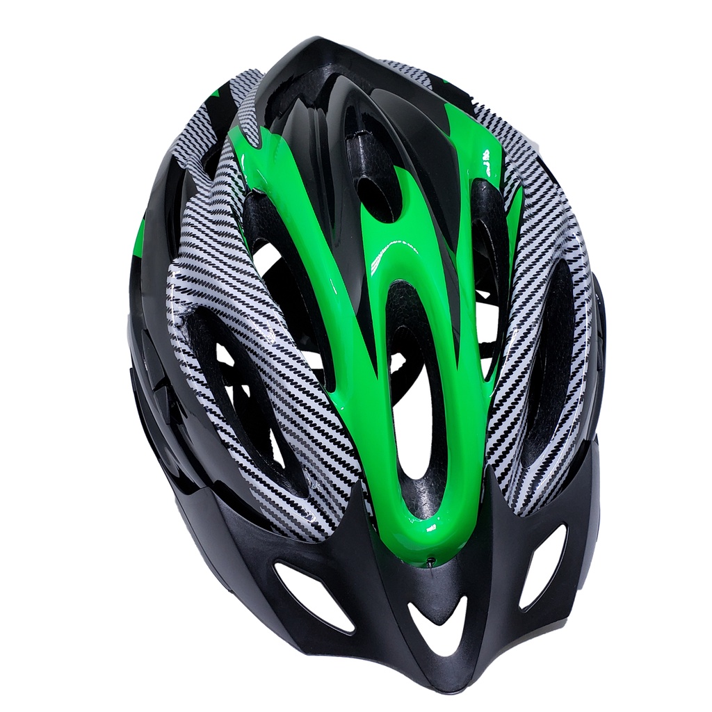 Capacete Ciclismo Mtb Iluminação Verde Gts Shopee Brasil