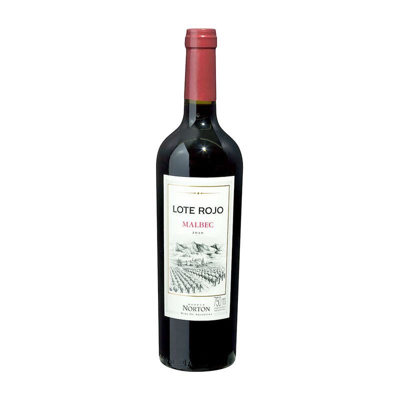 Vinho Tinto Argentino Norton Malbec Lote Rojo Ml Shopee Brasil