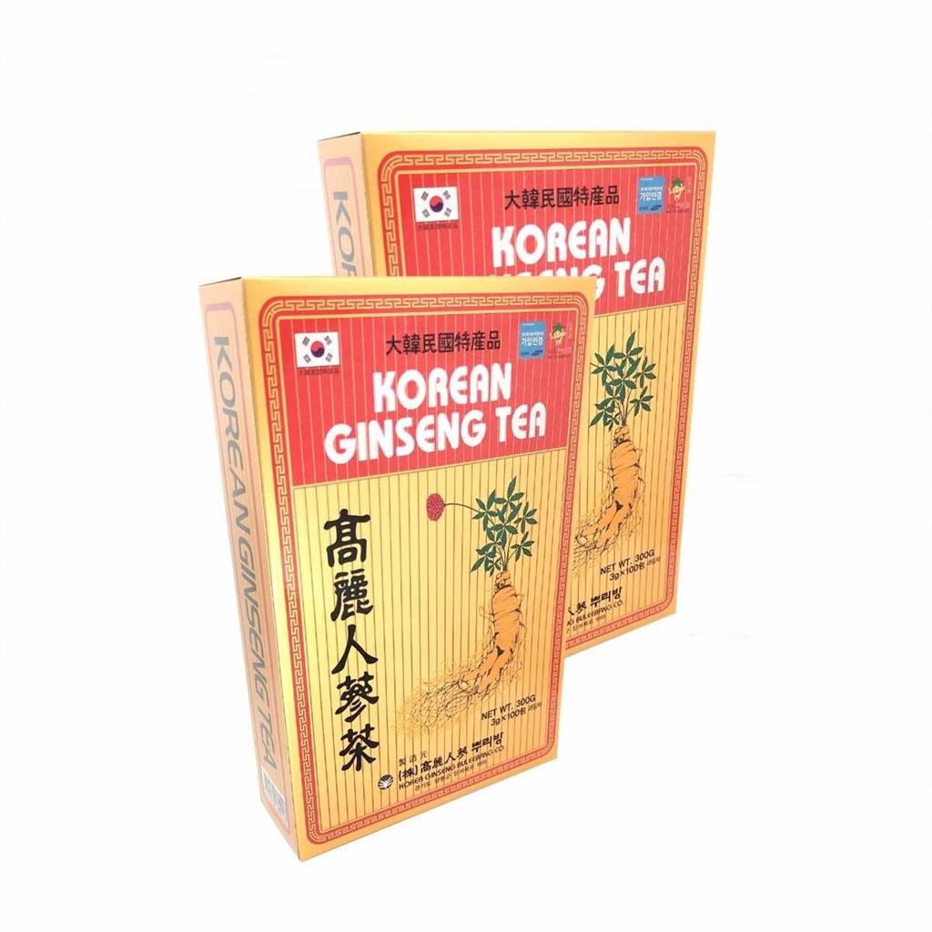 Cha De Ginseng Cha Coreano 100 Saches Kit 02 Cx 100 Shopee Brasil