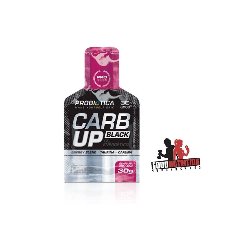 Carb Up Black Gel G Sabores Probi Tica Shopee Brasil