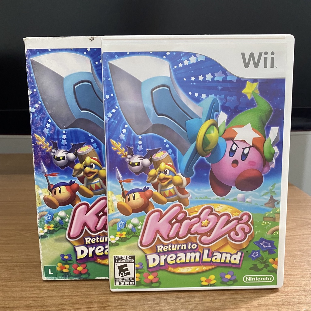 Jogo Original Kirbys Return To Dream Land Nintendo Wii Shopee Brasil