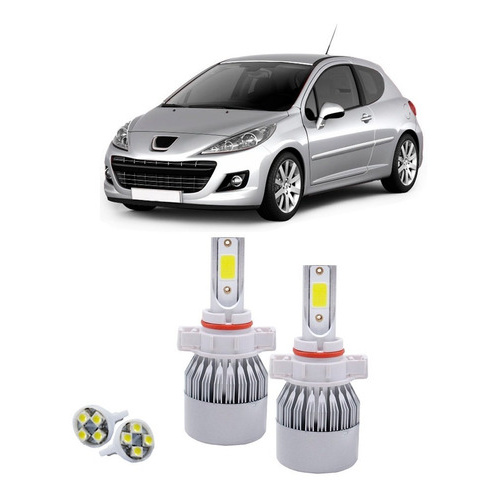 Kit Lampada Farol Milha H Brinde Peugeot Todos Anos Shopee Brasil