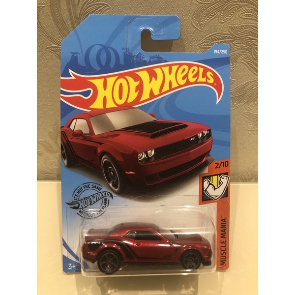 Dodge Challenger SRT Demon Hot Wheels HW Muscle Mania FYD