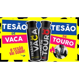 Kit Tesão de Vaca Tesão de Touro Casal Afrodisíaco Natural Sexy