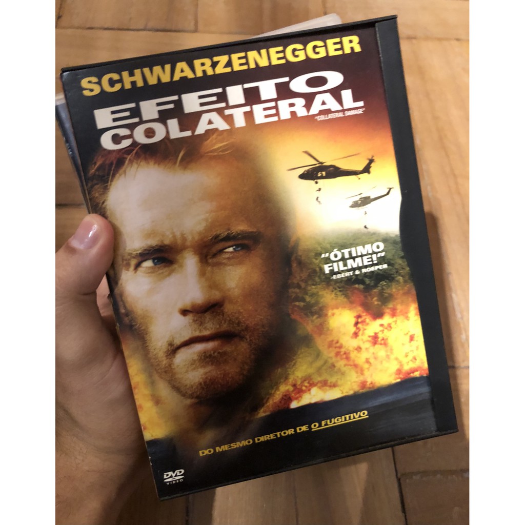 DVD Efeito Colateral Schwarzenegger Shopee Brasil