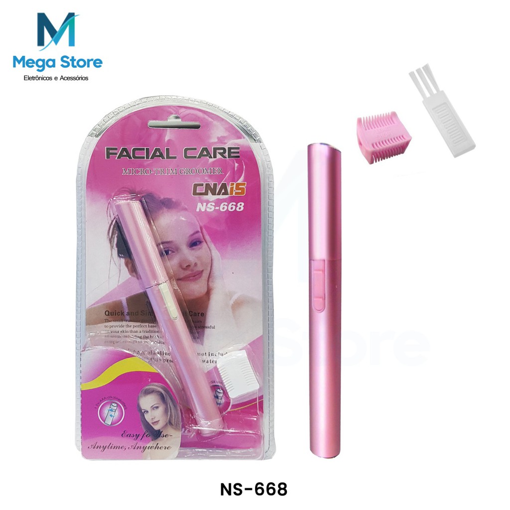 Depilador Aparador Feminino Facial Pelos Portátil Caneta Shopee Brasil