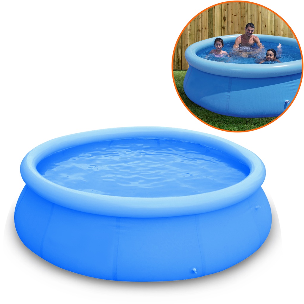 Piscina Inflável Redonda 4600 Litros Grande Gigante Adulto Shopee Brasil