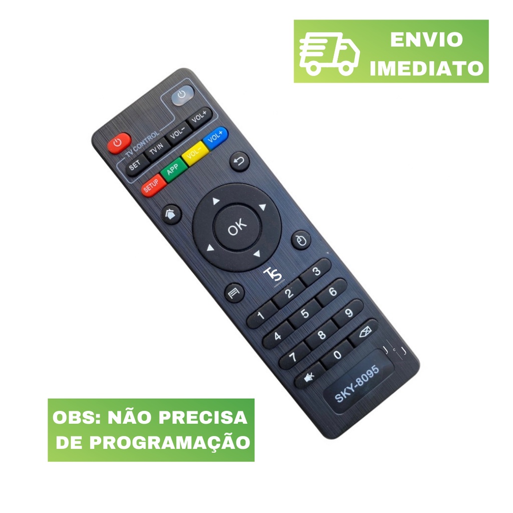 Controle Remoto Universal Para Tv Box Shopee Brasil