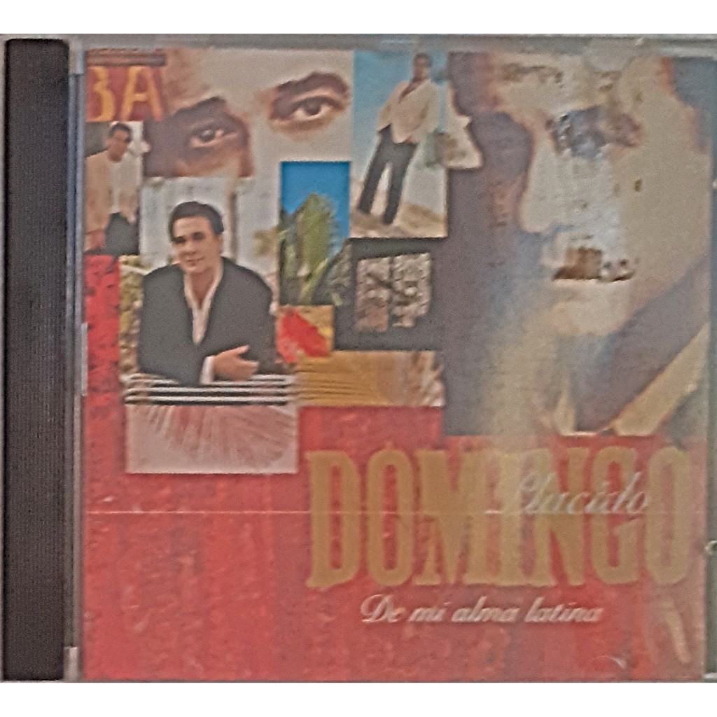 CD LATINO ROMÂNTICO PLACIDO DOMINGO DE MI ALMA LATINA VOL I
