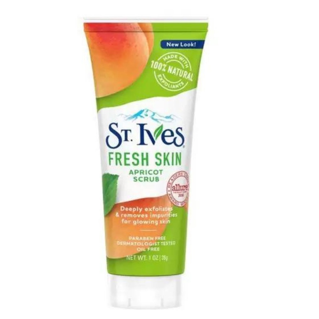 Esfoliante Facial Fresh Skin Apricot Scrub St Ives G Shopee Brasil