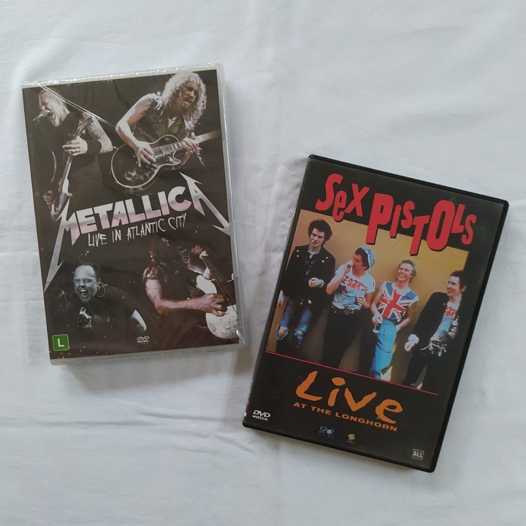 Dvd Bluray Sex Pistols Metallica Original Lacrado Cole O Shopee