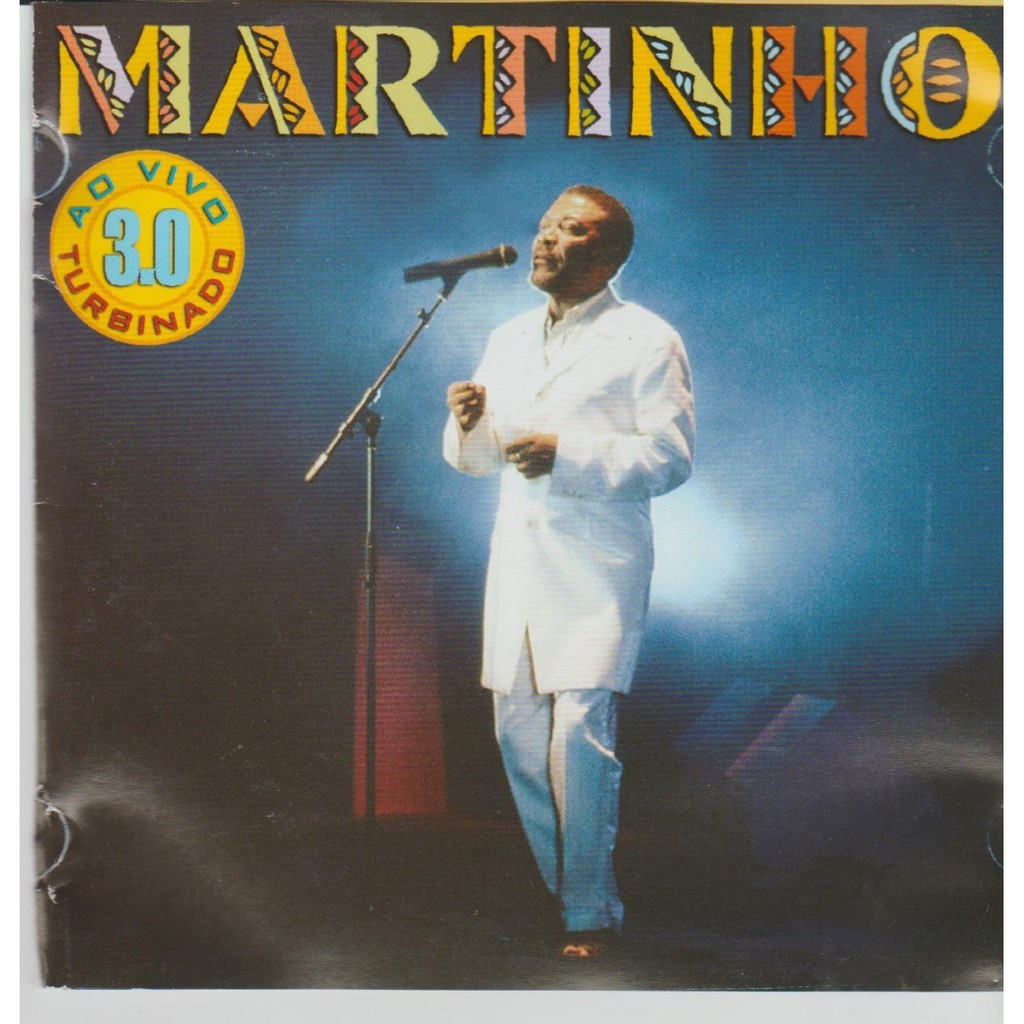 Cd Martinho Da Vila 3 0 Turbinado Ao Vivo 1998 Original Shopee Brasil