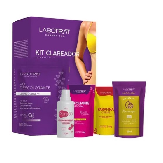 Kit Clareador Banho De Lua Descolorante Labotrat Shopee Brasil