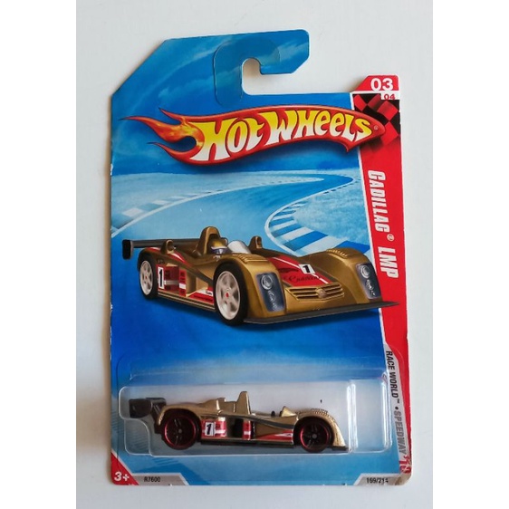 HOT WHEELS RACE WORLD SPEEDWAY 10 CADILLAC LMP Shopee Brasil