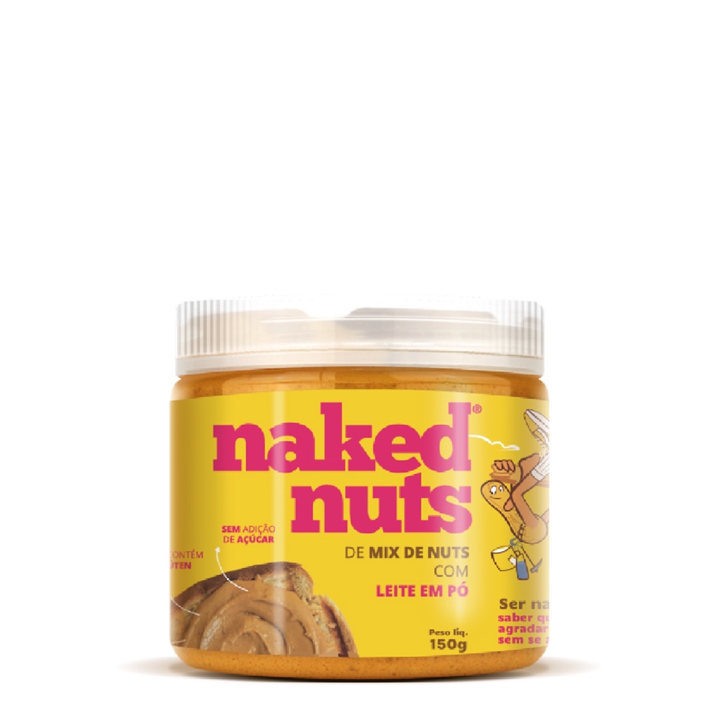 Pasta De Amendoim Castanha Mix De Nuts Naked Nuts Pasta Fit E