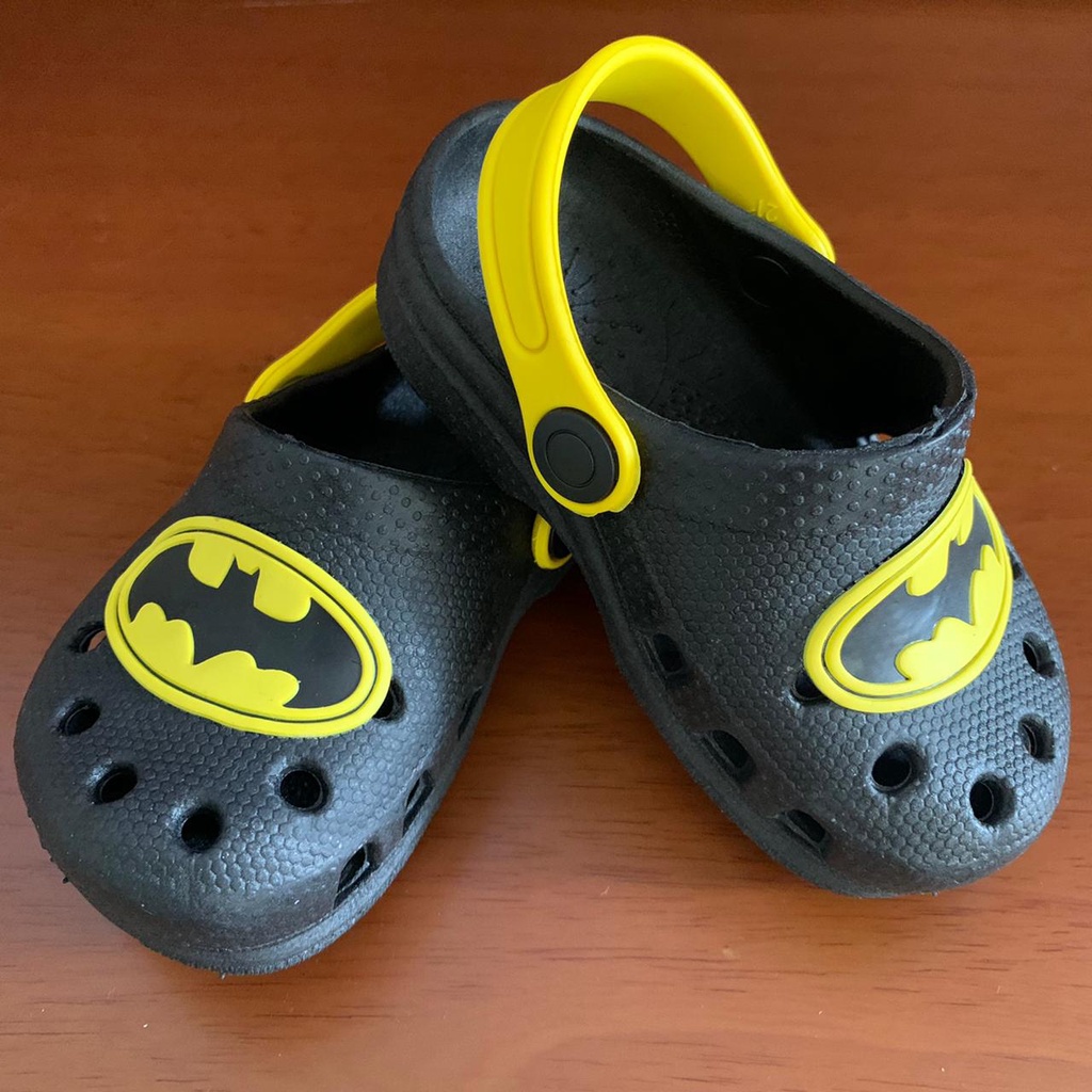 Sand Lia Babuche Infantil Menino Batman Shopee Brasil