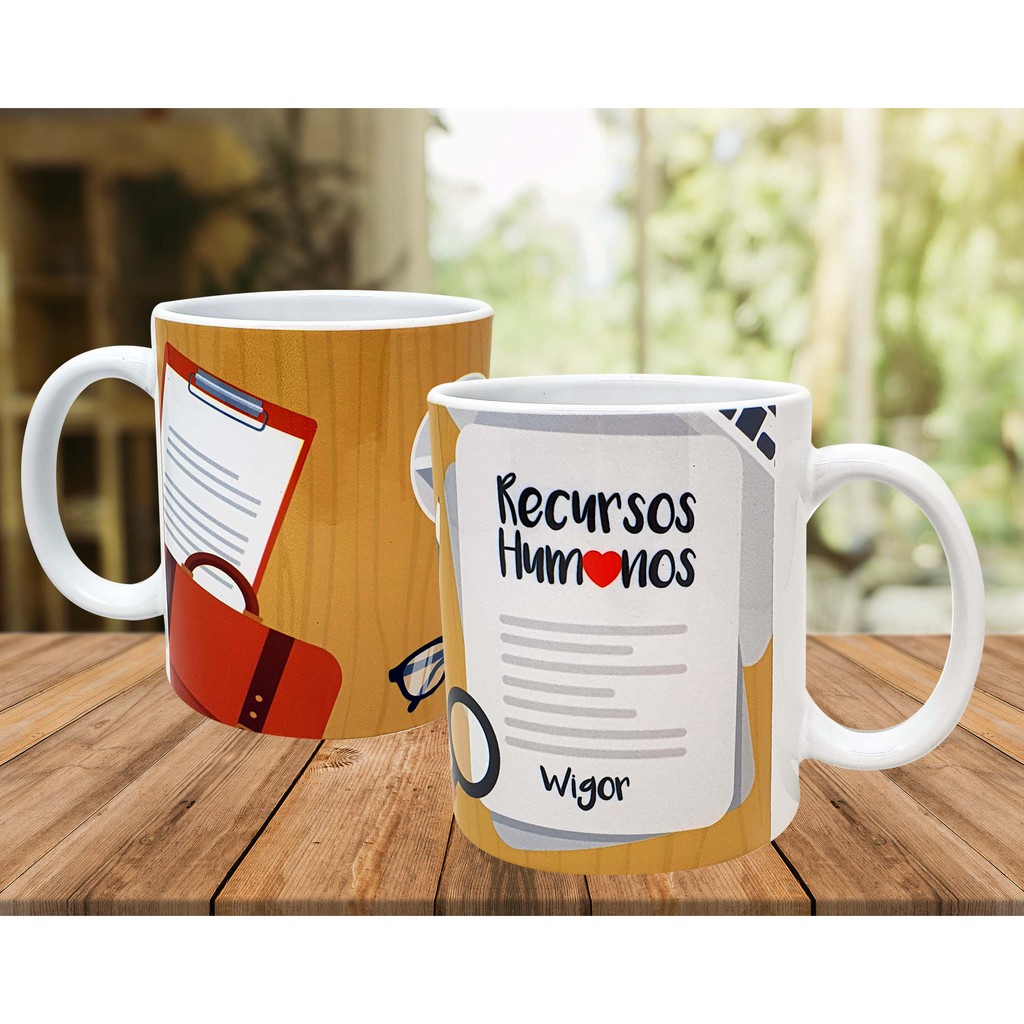 Caneca Branca Personalizada Carreira Rh Recursos Humanos Shopee Brasil