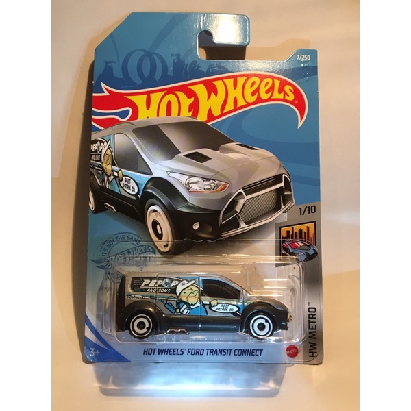 Hot Wheels Ford Transit Connect Shopee Brasil