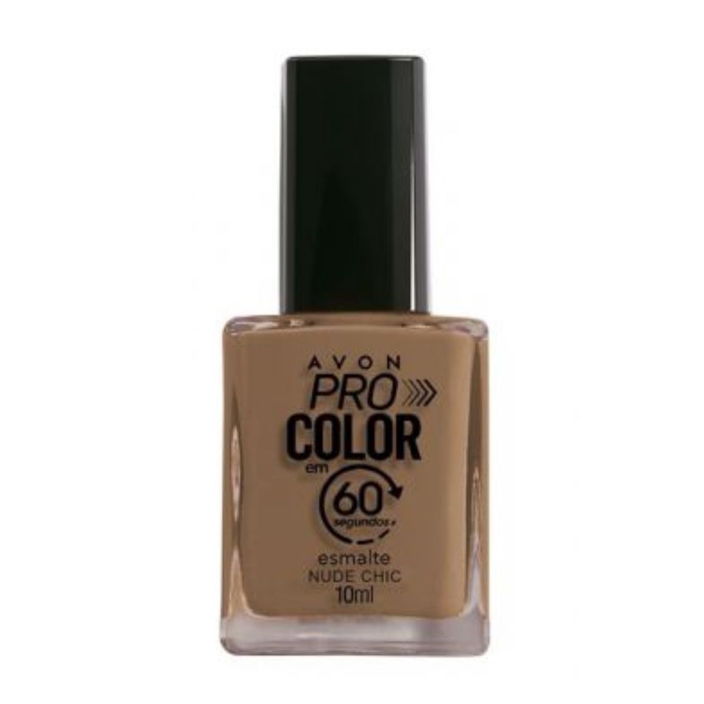 Esmalte Avon Pro Color 10ml Nude Chic Shopee Brasil