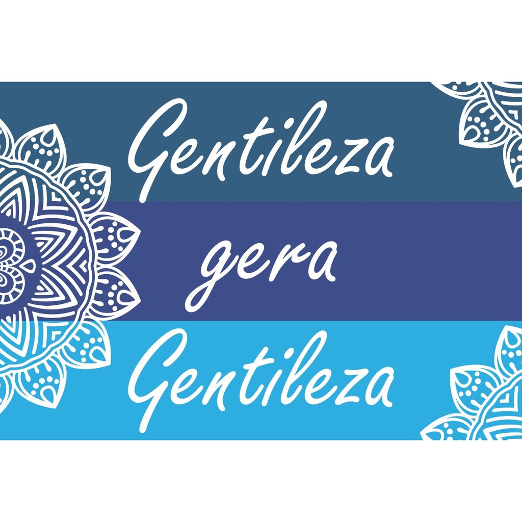 Placas Decorativas Mandala Gera Gentileza Shopee Brasil