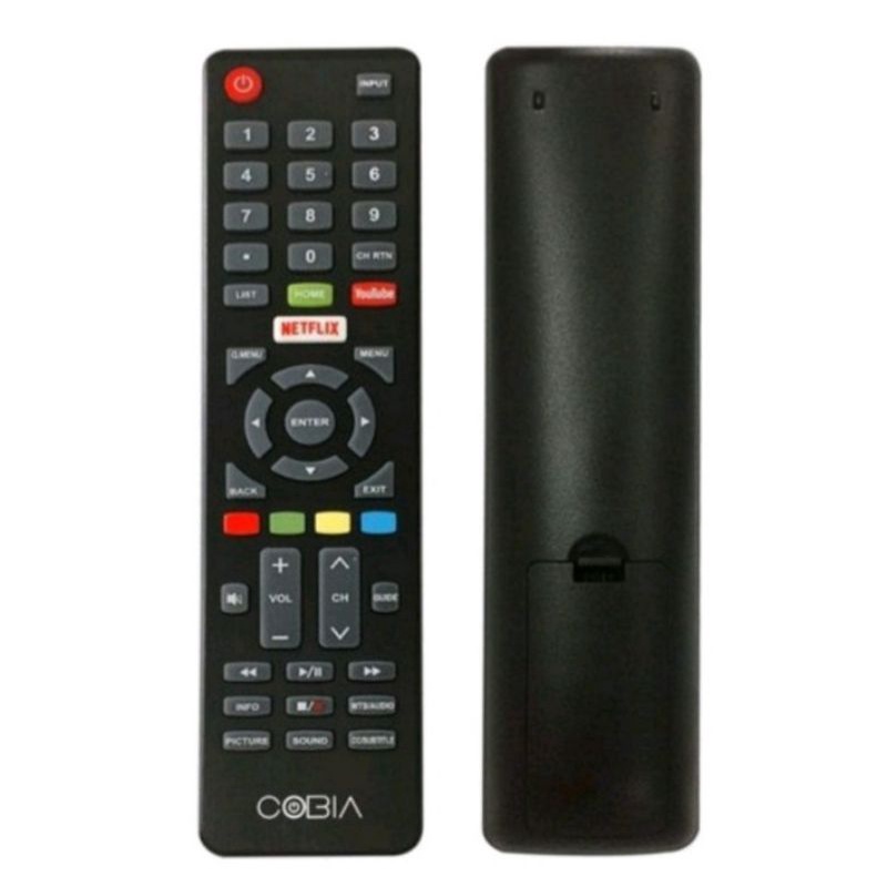 CONTROLE TV COBIA SMARTV NETFLIX E YOUTUBE 1LINHA 7247 Shopee