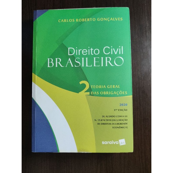 Direito Civil Brasileiro 2 Teoria Geral das Obrigações Carlos