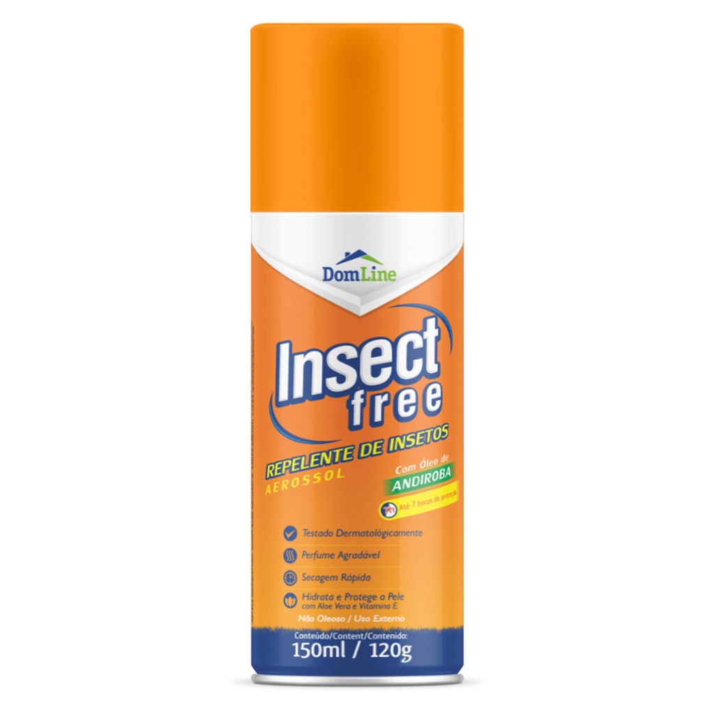 Repelente De Insetos Insect Free Domline Ml G Shopee Brasil