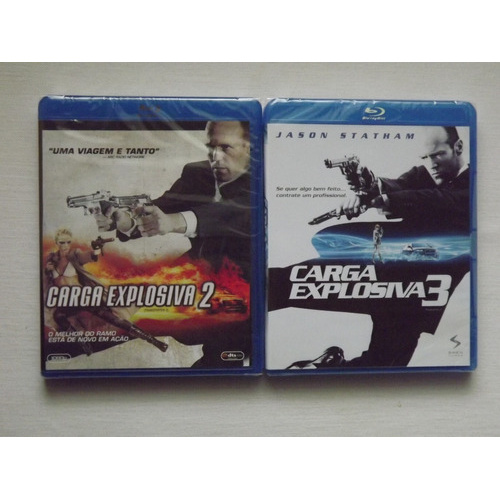 Blu Ray Carga Explosiva 2 E 3 Novos Originais Lacrados Shopee