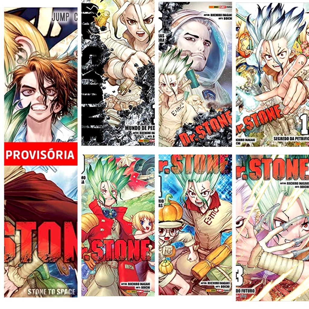 Mangá Dr Stone Shopee Brasil