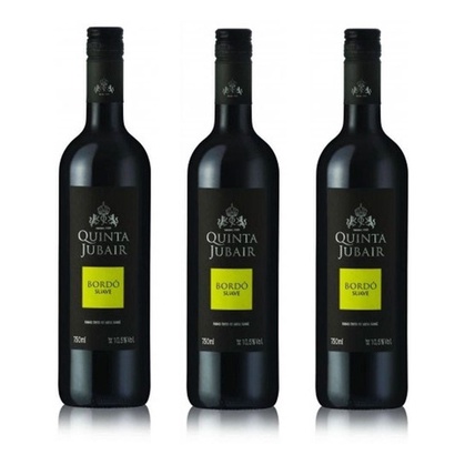 Kit Vinhos Quinta Jubair Tinto Suave Bord Ml Shopee Brasil