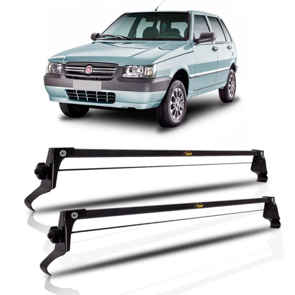 Rack De Teto Fiat Uno Mille Portas Bagageiro Shopee Brasil