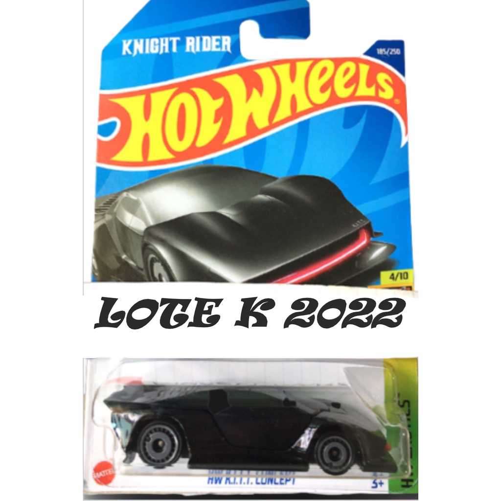 Hot Wheels HW K I T T Concept Knight Rider HCR Shopee Brasil