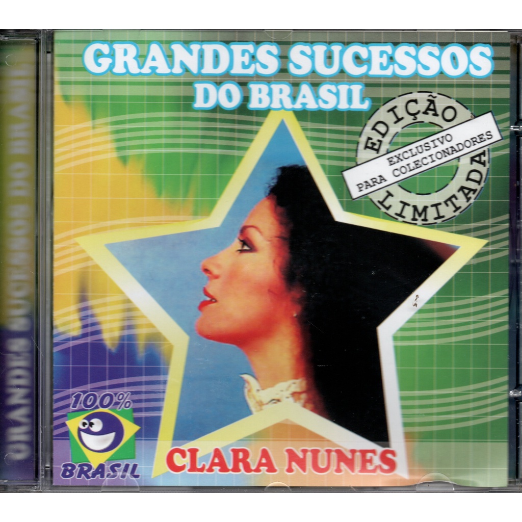 Cd Clara Nunes Grandes Sucessos Do Brasil Shopee Brasil