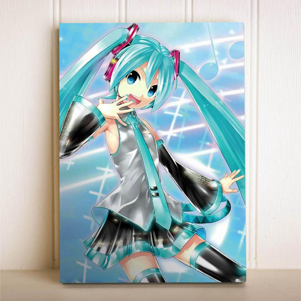 Placa Decorativa Anime Hatsune Miku Vocaloid Shopee Brasil