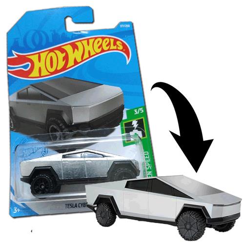 Carrinho Hot Wheels Tesla Cybertruck Mattel Shopee Brasil