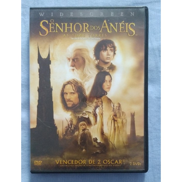 DVD O SENHOR DOS ANEIS AS DUAS TORRES DUPLO Shopee Brasil