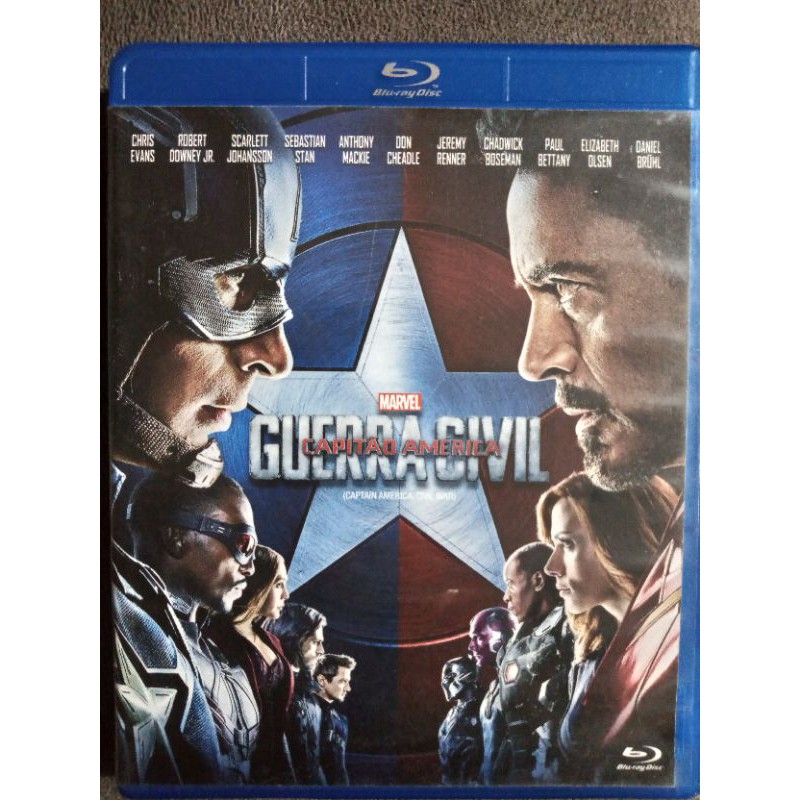 Blu Ray Capit O Am Rica Guerra Civil Shopee Brasil