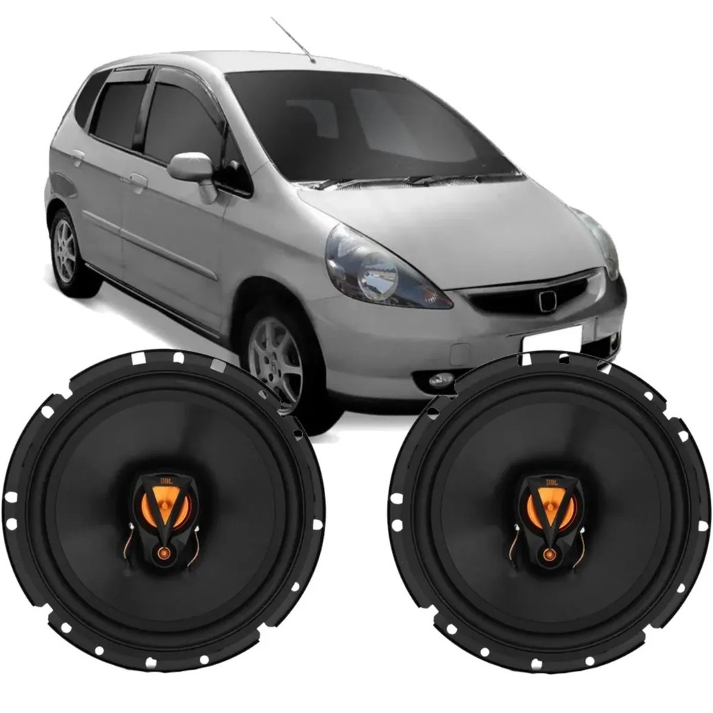 Kit Alto Falante Original Jbl Dianteiro Honda Fit 100wrms Shopee Brasil