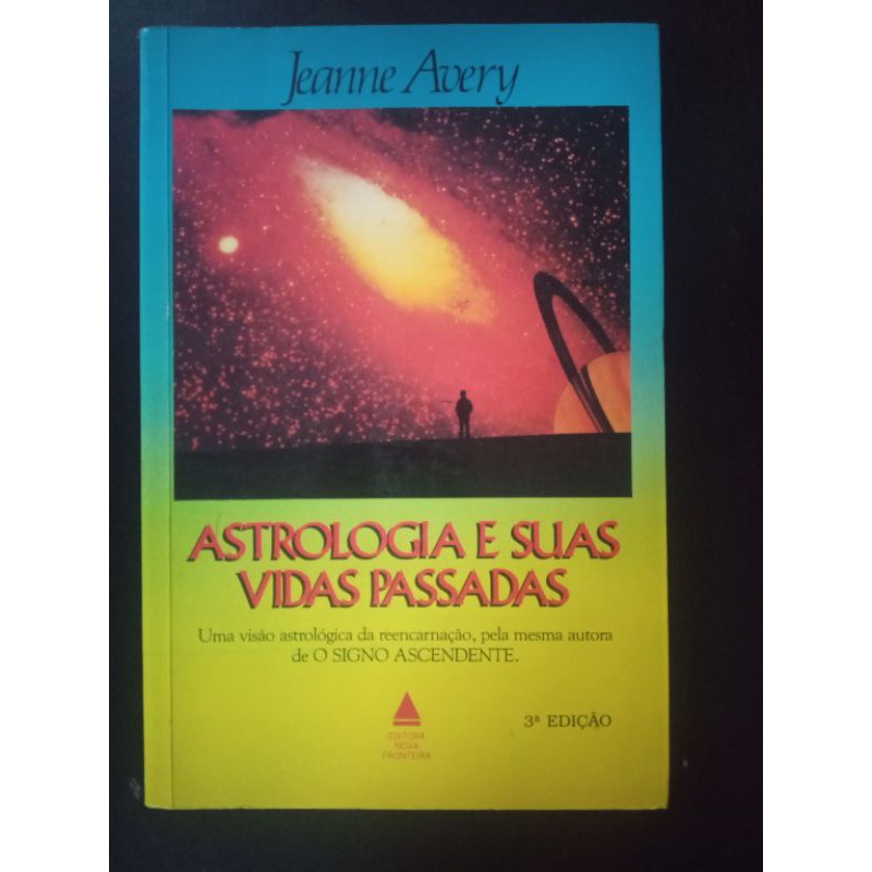 Livro Astrologia E Suas Vidas Passadas Jeanne Avery Shopee Brasil